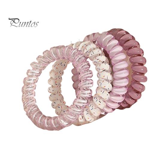 4/6 шт. веревки для волос водонепроницаемые телефонные кабели резинки для волос плавание купание маленькие эластичные кольца для волос хвостики резинка для волос