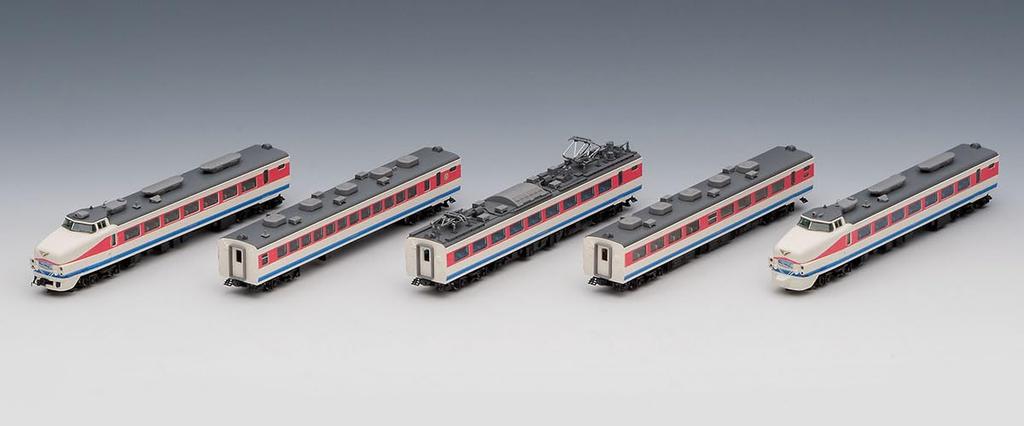 Tomytec TOMIX N Gauge JR 489 Series Kanazawa Driving Basic Set 98594 Железнодорожная модель поезда Station/H03 Formation/Hakusan