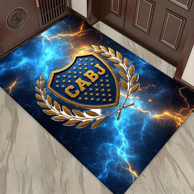 Ковер Boca Juniors для гостиной, спальни, дома, украшения дивана, противоскользящий коврик для игр детей