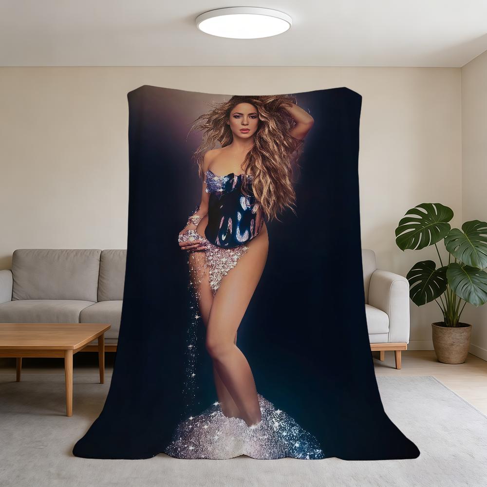 Плед Singer S-Shakira Супер Теплый Уютный Плюшевый Плед Подарок для Ребенка Домашний Диван Спальня