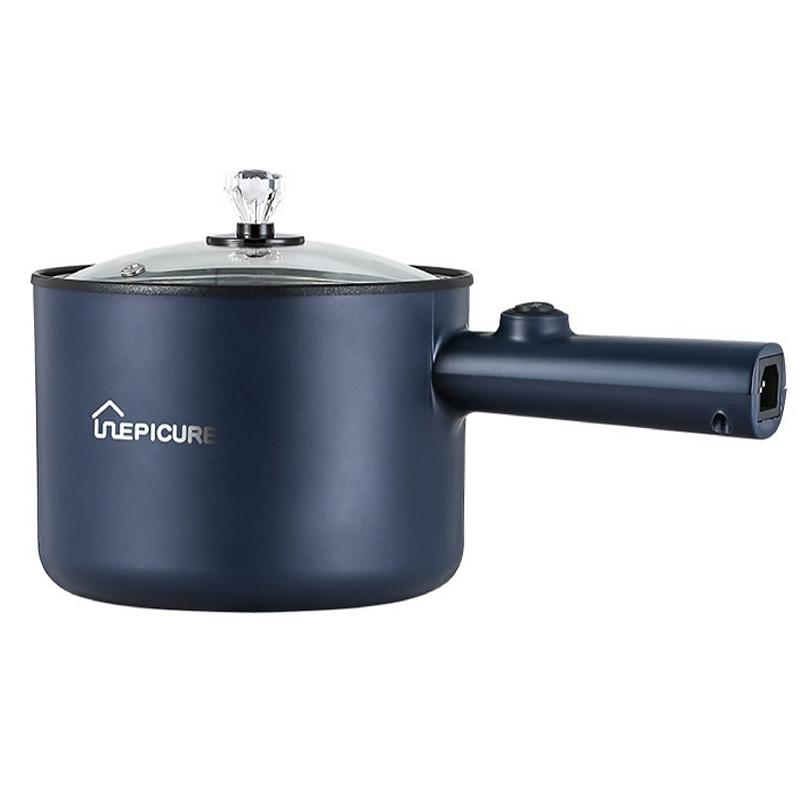 Многофункциональная мини-плита Сковорода с антипригарным покрытием Однослойная/Двухслойная Электрическая кухонная машина 220 В Вилка ЕС Кухонная кастрюля-хот-пот пароварки