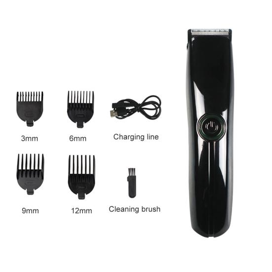 Электрический триммер для волос USB перезаряжаемый малошумный машинка для стрижки волос инструмент для стрижки волос для детей и взрослых