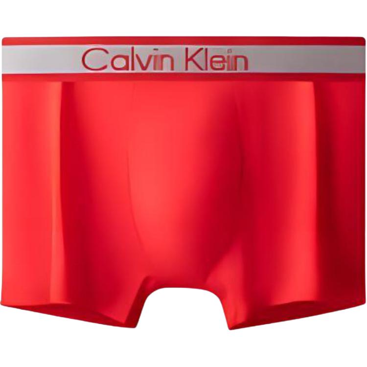 Calvin Klein Удобные боксеры-брифы средней посадки Мужское нижнее белье Малиново-красный NB4089-XAT