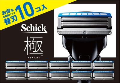 Бритва для бритья Schick Kiwami KIWAMI Сменные лезвия (10 кусочков)