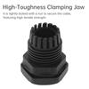 PG Cable Gland,Black Plastic Nylon Cable Connector,IP68 Waterproof Wire Glands Connector Fitting,PG7-PG19 Cable Gland,Simple Installation