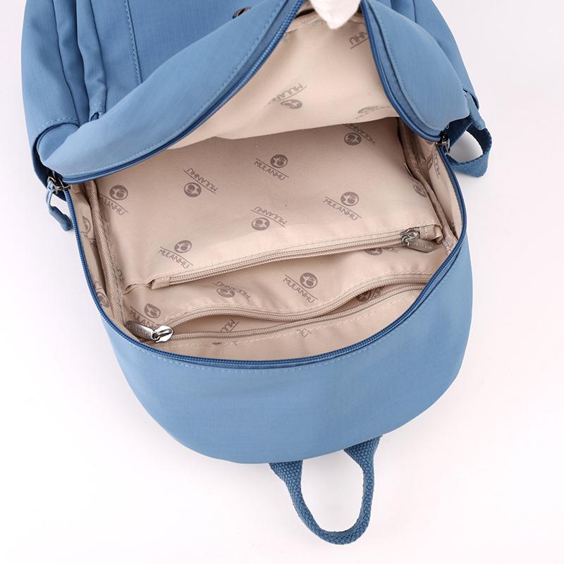 Женский рюкзак большой вместимости, школьный рюкзак, легкий нейлоновый дорожный рюкзак