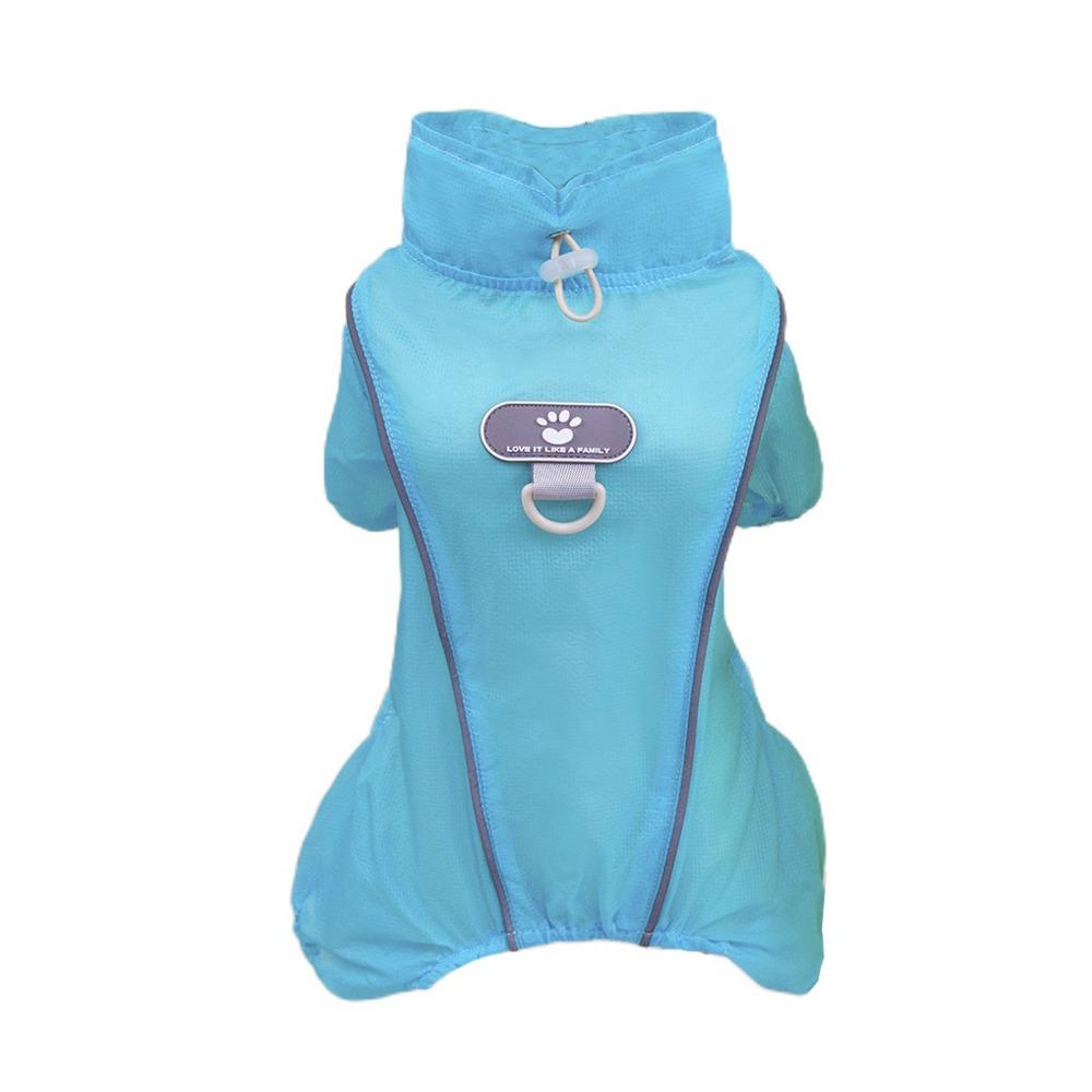 Комбинезоны для собак Солнцезащитная одежда Четыре ноги Собака Тонкая рубашка Пудель Лето Pet Солнцезащитный костюм Лето