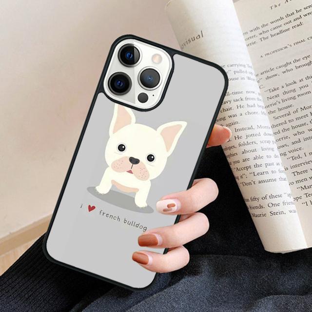 Милый французский бульдог йога Чехол для телефона Задняя крышка для iPhone 17 Air 16 15 14 13 11 12 Pro Max Plus Fundas Coque