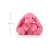 Apricot Lamb Sakura Pink Regina Bunny Rabbit Plush Toy, Soft and cute, fluffy for both boys and girls, Sakura Pink Regina Bunny Rabbit 19cm