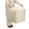 with Handle Clothes Storage Bins Foldable Moving Storage Quilt Bag  for Home