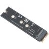 Adapter Card Black ABS Solid State Drive Fit for Macbook Air in 2013 2017 M.2 NVME PCIE3.0