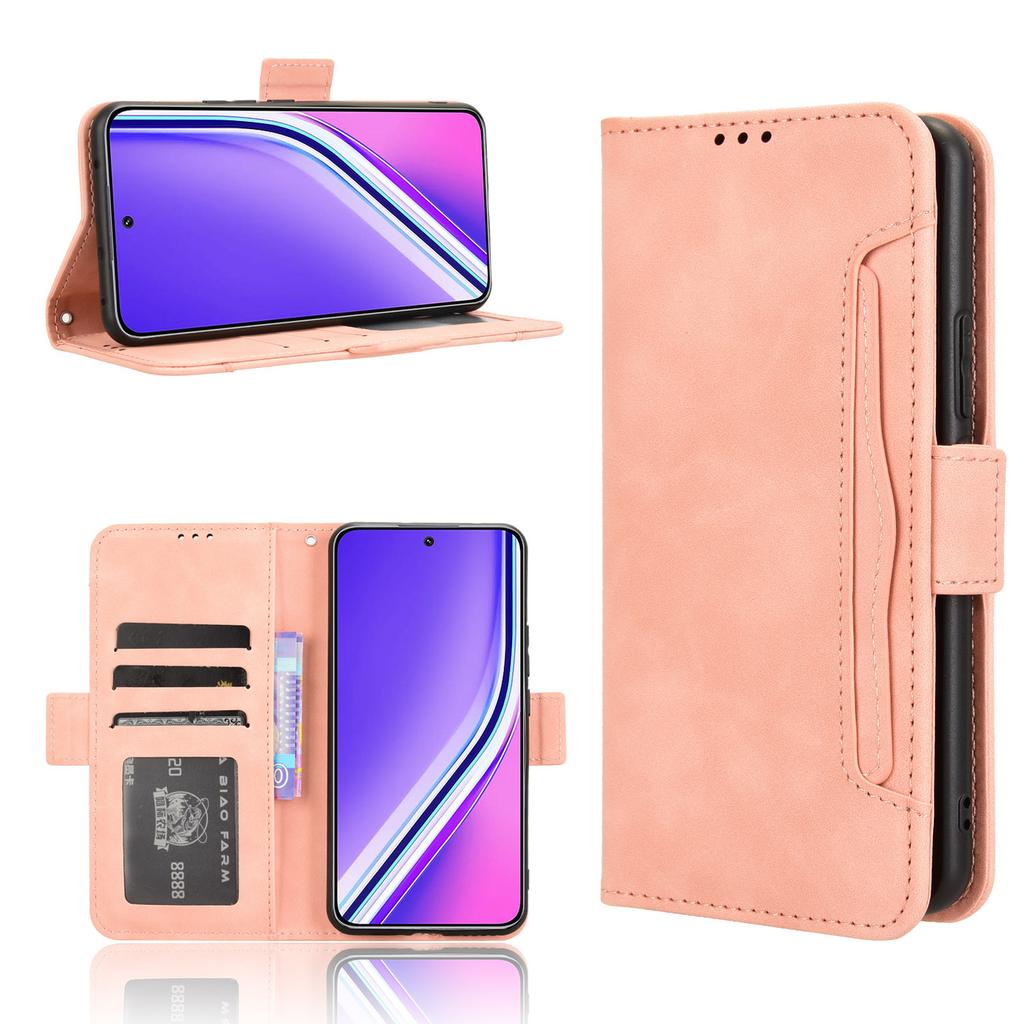 For Realme P3 Pro 5G Leather Case Phone Wallet Cover with Multiple Card Slots