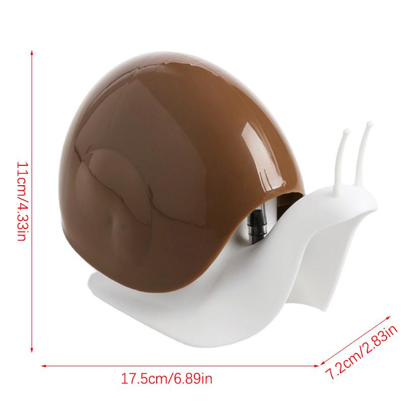 Многоразовый дозатор для жидкого мыла «Улитка» для хранения мультяшного очищающего средства для лица, пустая бутылка для шампуня, геля для душа, бутылки для мытья рук для детей