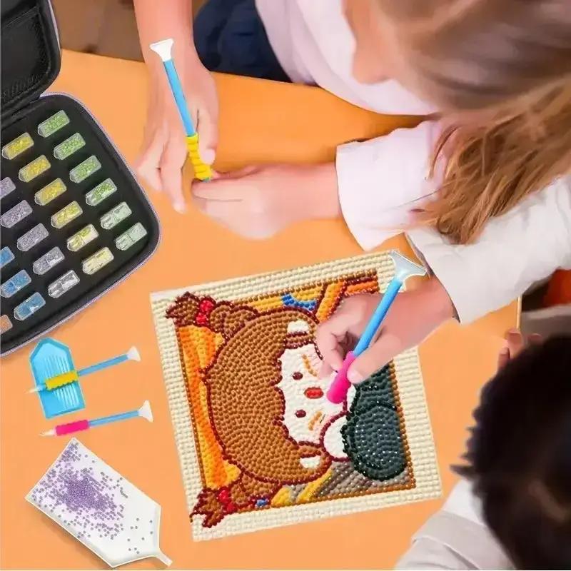 DIY алмазная живопись 30 слотов набор аксессуаров для алмазной живописи для алмазного искусства горный хрусталь ювелирные бусины органайзер и хранение