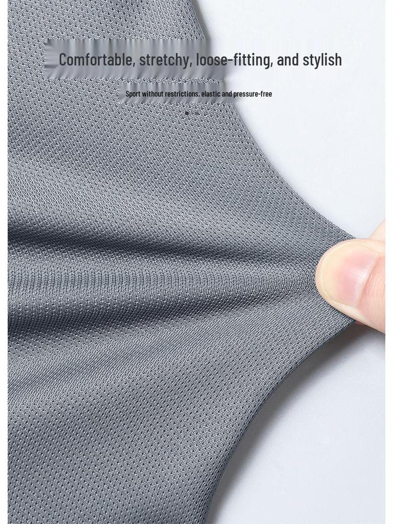 Женская быстросохнущая футболка для фитнеса из ледяного шелка на лето - Топ с коротким рукавом для баскетбола и бега.