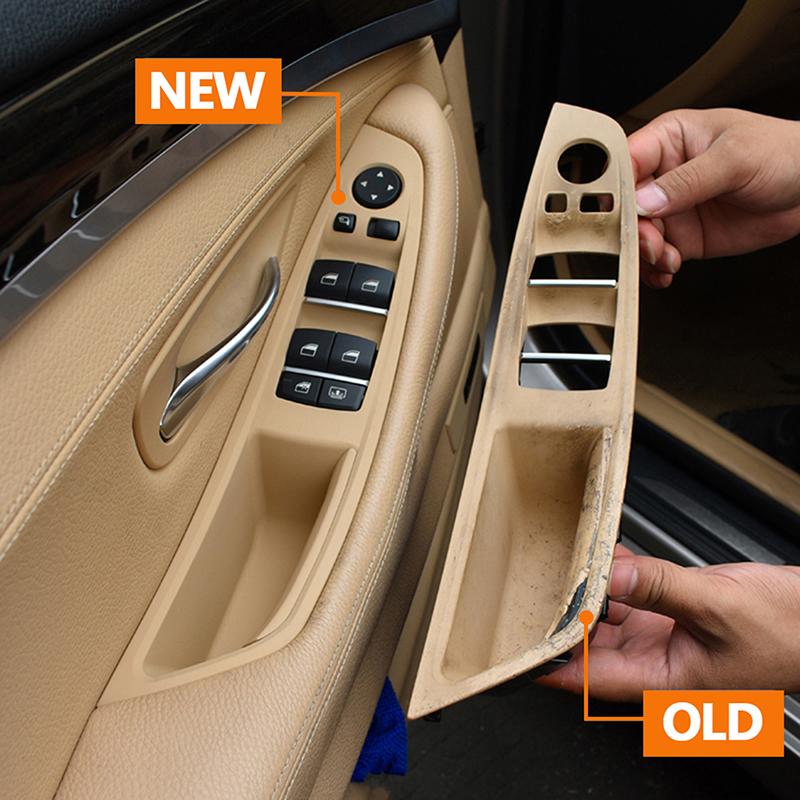 Front Left Hand Driver Cars Internal Armrest Door Handle Panel Cover For BMW 520i/520d/520d xDrive/ 525d/535d