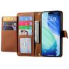 For iPhone 17 Pro Max Case RFID Blocking Zipper Pocket Leather Wallet Phone Cover with Strap