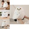 Cute Whimsical Owl Plush Toy Soft And Fluffy Stuffed Animal For Children Cuddle Buddy