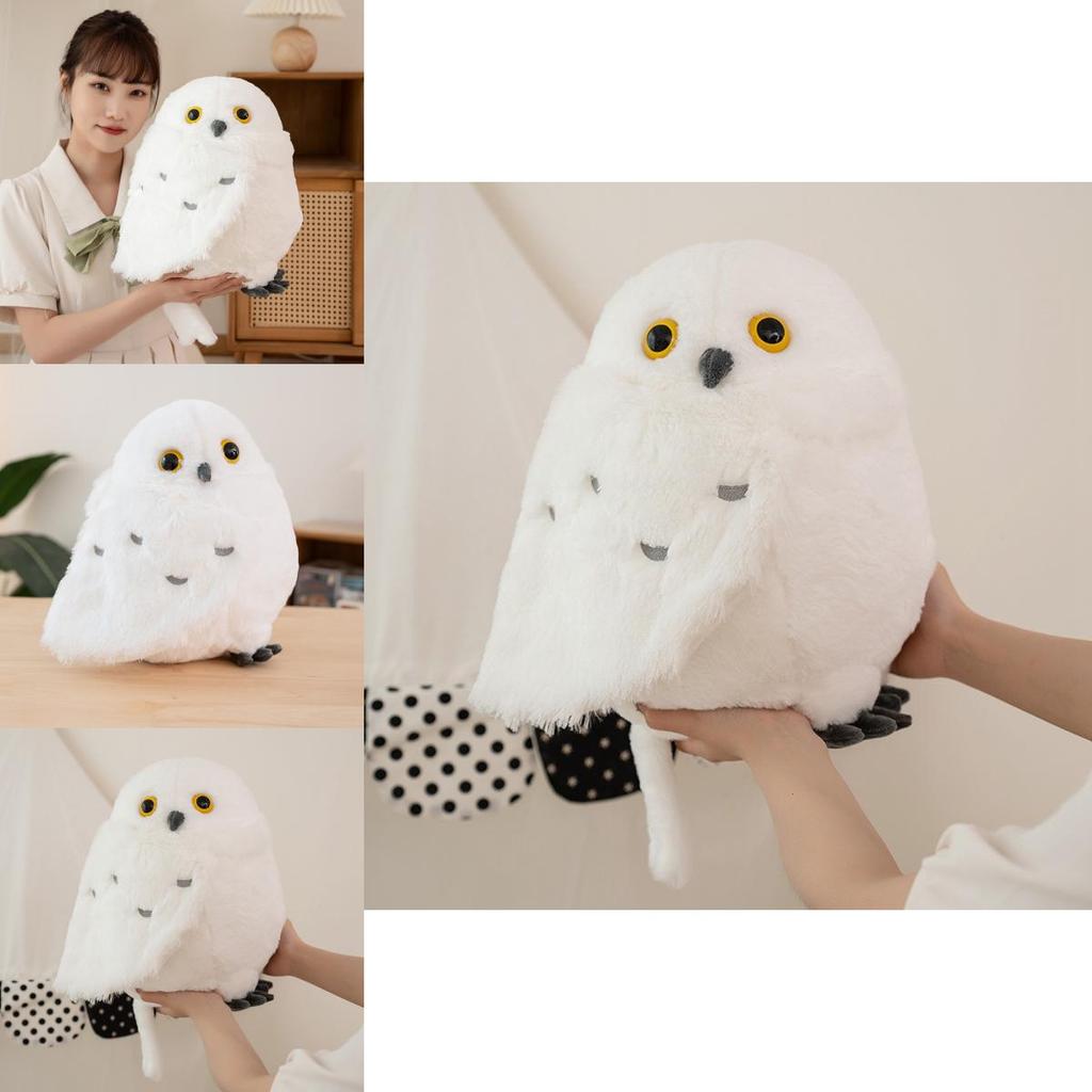 Cute Whimsical Owl Plush Toy Soft And Fluffy Stuffed Animal For Children Cuddle Buddy