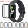 Защитный чехол из ТПУ для Samsung Galaxy Fit 3 Мягкий бампер Защитная оболочка экрана Galaxy fit3 Полное покрытие Стеклянная оболочка Аксессуары