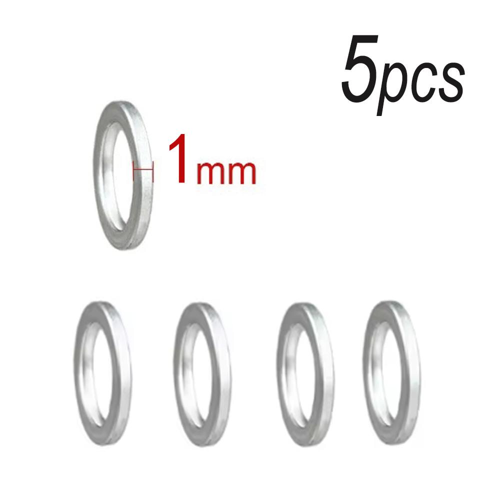 Bicycle Crankset Bolt Spacer 1mm 2mm 3mm Washer Chainring Screw Chainwheel MTB Bike Double Crank Gasket Blot Ring