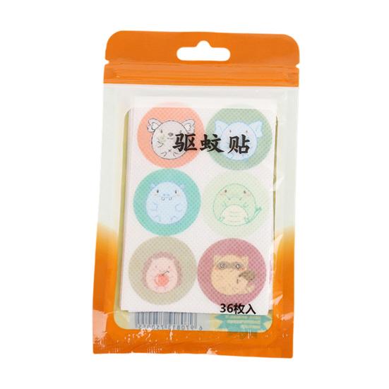 36 шт. многоцелевые эфирные масла привлекательные портативные репелленты с изображением животных патчи от комаров наклейки
