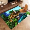1pc Minecraft5 Print Area Rug - Soft, Washable Non-Slip Indoor Mat, Living Room, Home Office Decorative Rug,Office Decorative