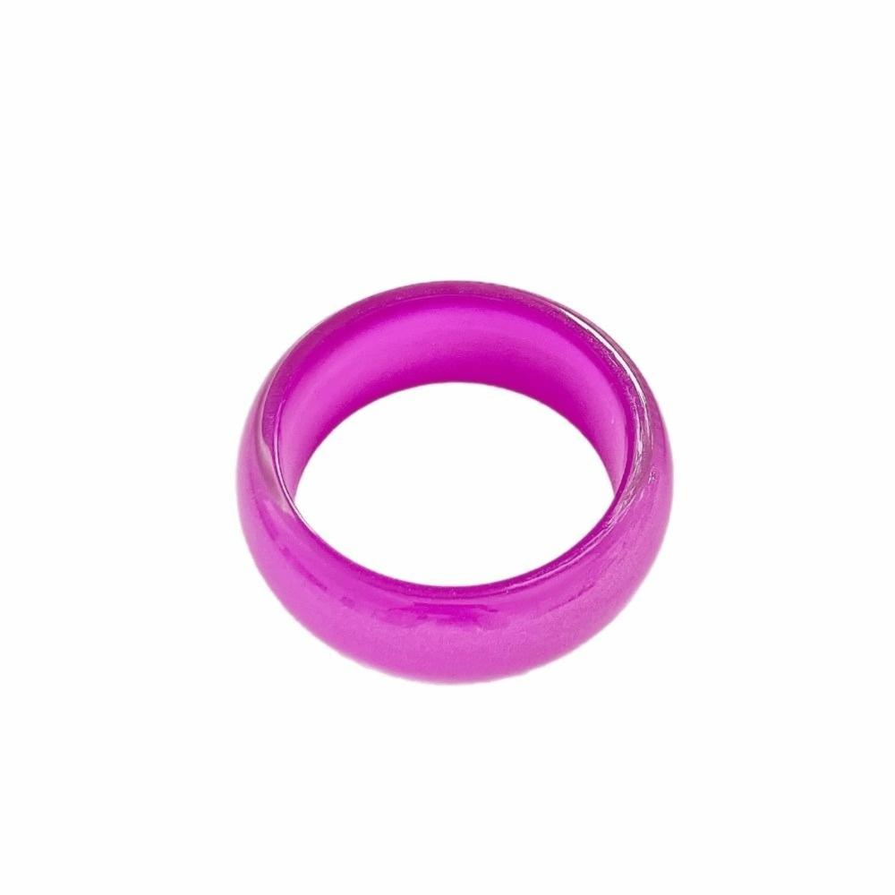 Glitter Chunky Bangles Bright Color Resin Bracelets Elegant Lady's Bracelet Gifts