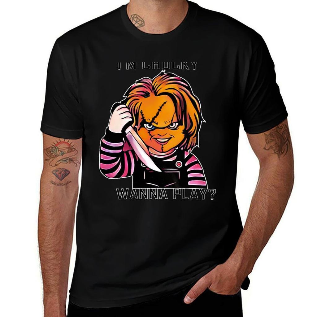 Im Chucky Wanna Pla Tshirt Christmas Theme Tee Top