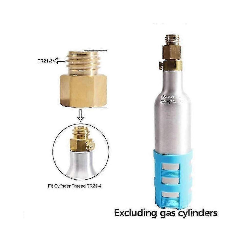 Soda Co2 Gas Converter Adapter for Tr21-4 Female To Tr21-3 Male Thread Quooker Cube Tank Output Cop