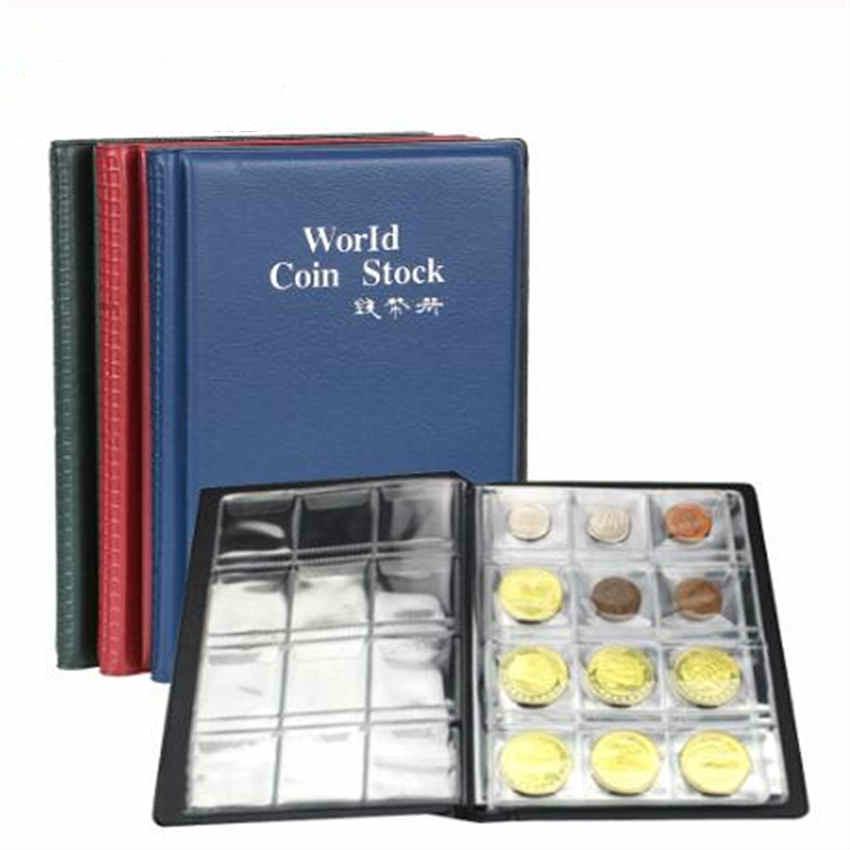 120 карманов, альбом для монет, коллекция монет, держатель для хранения альбомов, мини-сумка для хранения монет