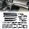 3D Carbon Fiber Look Full Interior Kit Cover Trim For Infiniti G37 Sedan 2010-2013