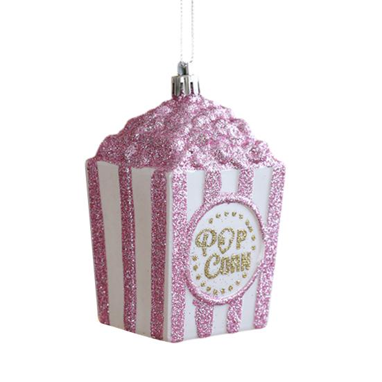 Рождественское украшение Сверкающая розовая серия Подвеска в форме мороженого и пончика