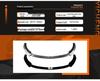 Mercedes A-Class W177 A45/A45S (2018-2023) Front Lip Splitter Kit