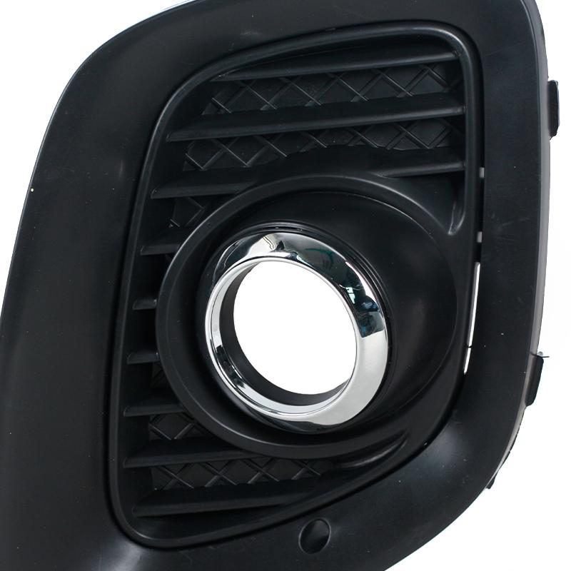 Car Front Bumper Fog Lamp Light Cover For Kia Picanto Morning 2015 2016 2017 Fog Light Grille Bezel Headlight Shell 86547-1Y520
