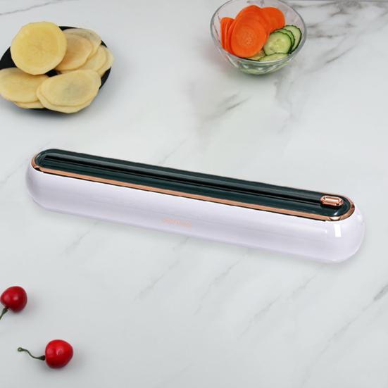 Резак для пищевой пленки Настенное крепление Без перфоратора Скрытое лезвие Диспенсер для магнитной пленки Большой рулон без разрывов Одноразовая коробка для резки пластиковой пленки Кухонные принадлежности