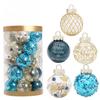 Christmas Ball Set Ornaments 25PCS for PET Painted Christmas Tree Party 2.36" Shatterproof Festive Decor Home New Year Accessory