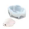 Lovely Dessert Baking Mold Cute Animal Shape Clear Puddings Mould  Desktop Decoration