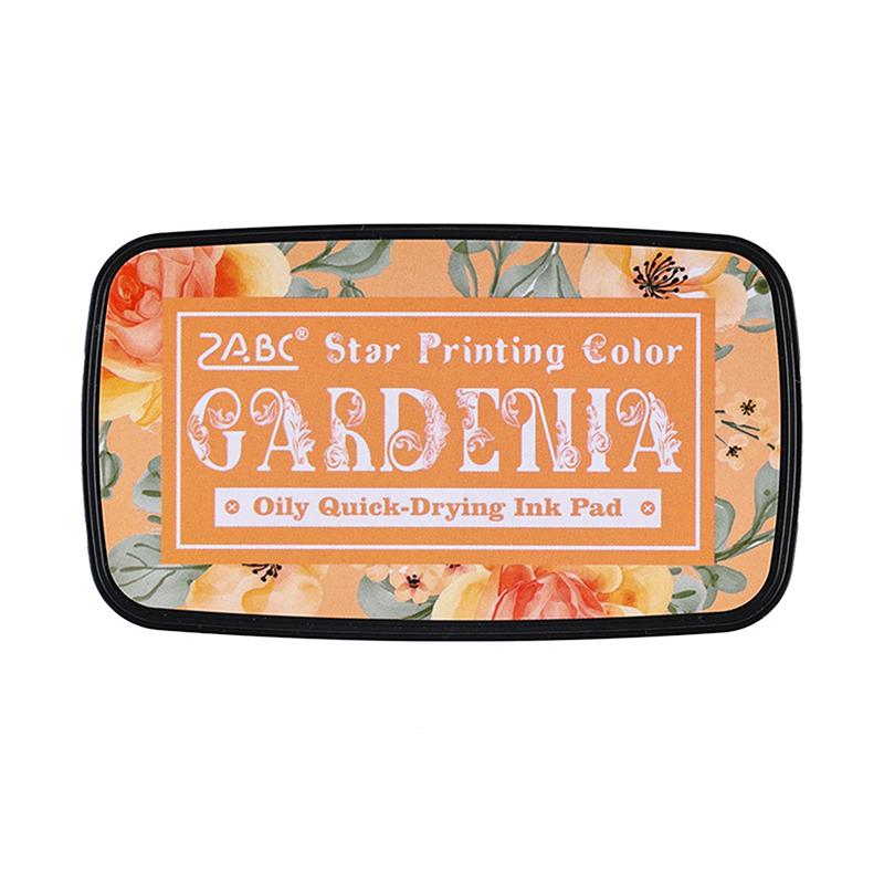 Красочная многоцветная штемпельная подушечка для штампов для планировщика, для скрапбукинга, студенческие принадлежности, самонаборная штемпельная подушечка, школьные аксессуары, канцелярские товары