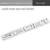 Metal Car Badge Sticker for Land Rover Range Rover Sport, Rear Tailgate Letter Emblem Modification jvhn2