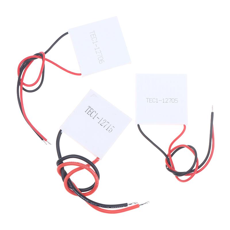 Tec1-12705 12706 Tec1-12715 Термоэлектрический охладитель Пельтье 40*40 мм 12 В Полупроводниковый элемент охлаждения Модуль