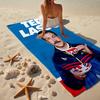 Ultra-Soft Beach Towel with Ted Lasso Theme,Ideal for Pool - Camping, Diving - Perfect Travel Essential, Vibrant Beach Towel.