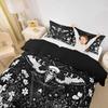 Erosebridal Hippie Flower Duvet Cover Twin Groovy Birthday Decorations Bedding Set Cute Rainbow Floral Comforter Cover for Girls Women Bedro
