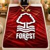 Flannel BlanketNottingham Forest Warm Soft Throw Blanket for Indoor Sofa Bed Living Room Use