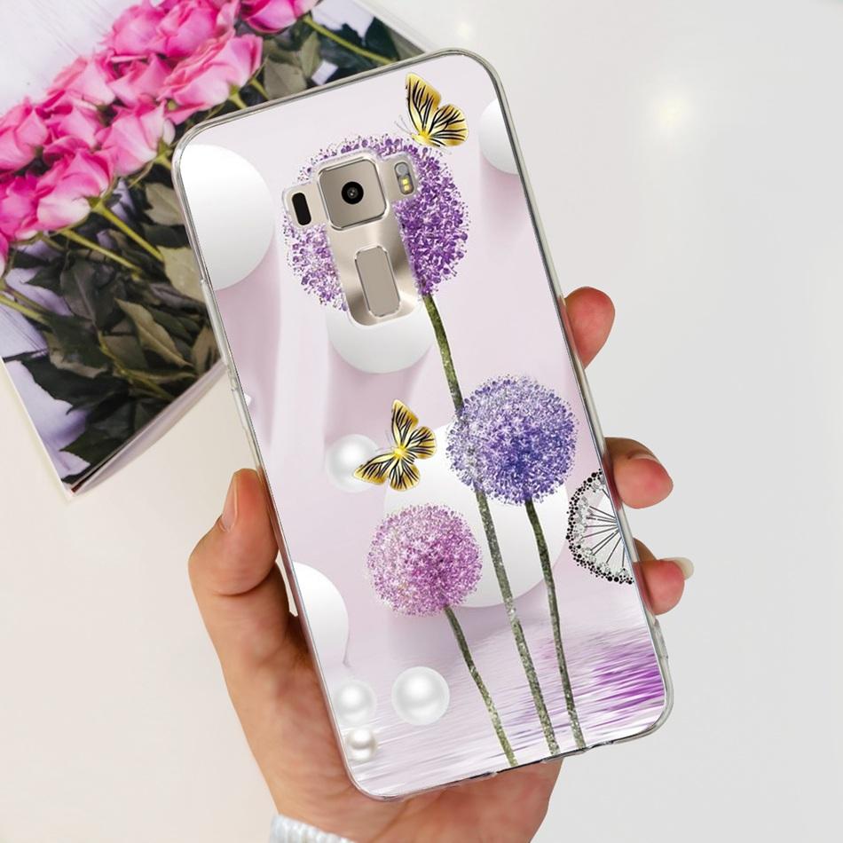 Чехол для Asus ZenFone 3 ZE520KL ZA520KL Asus ZenFone3 Z017D Z017DA Z017DB 5.2" Модный Мягкий Силиконовый TPU Задняя Крышка Телефона