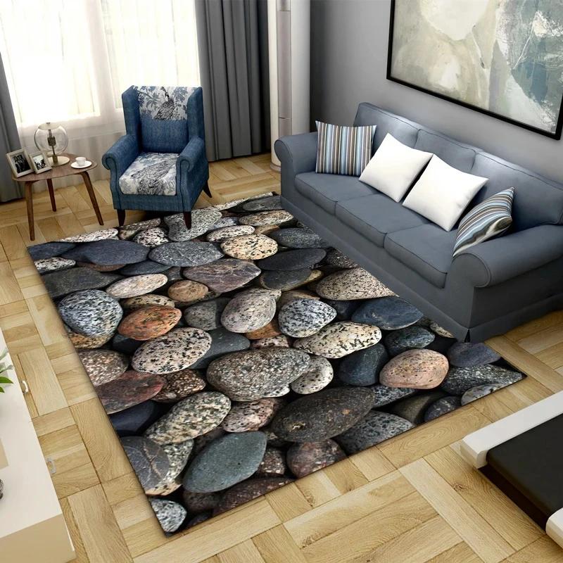 3D ковер с рисунком брусчатки, ковер для спальни, ковер для детской зоны, ковры для дома, гостиной, спальни
