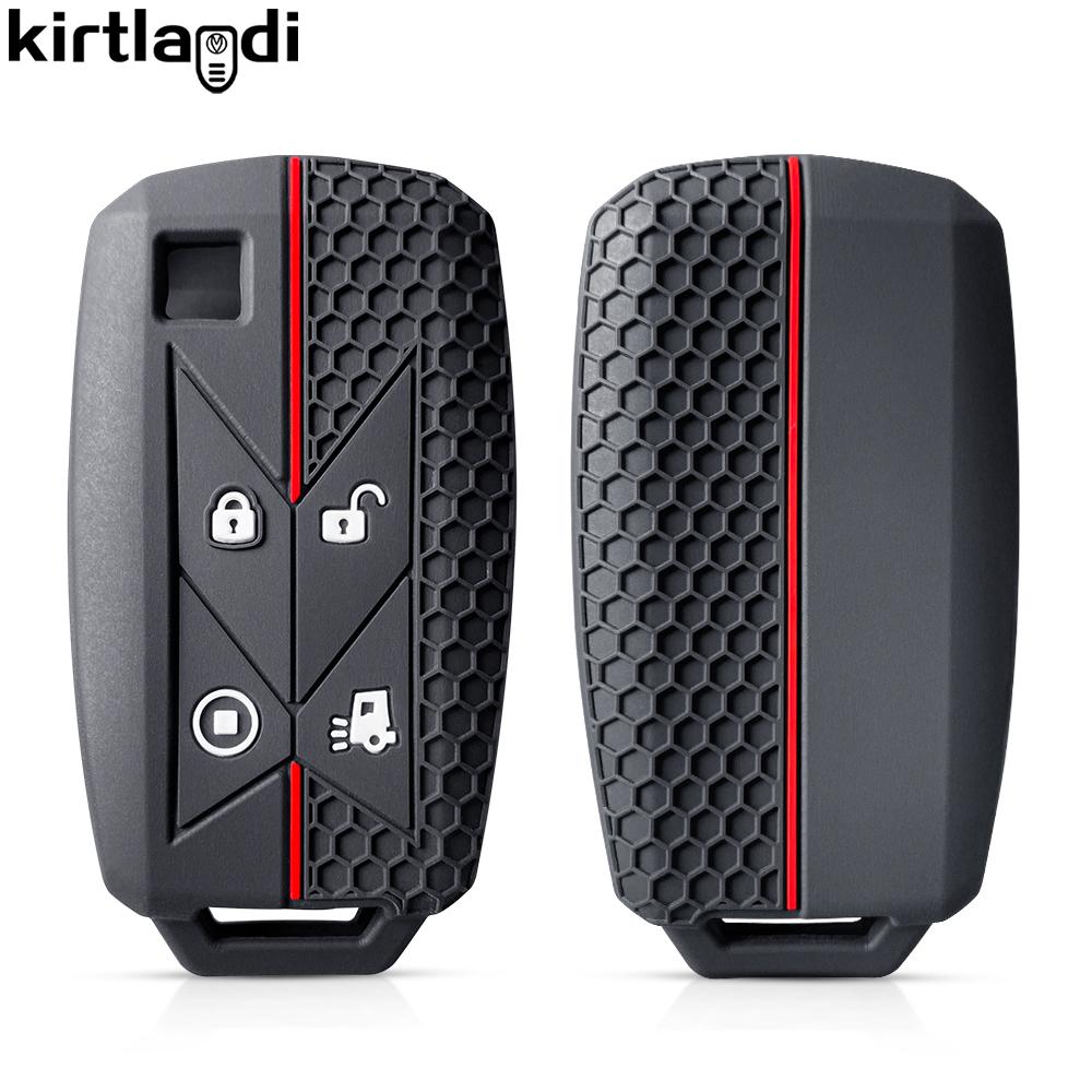 Силиконовый чехол для ключа пикапа с 4 кнопками, колпачки, крышка ключа для Renault Euro 6 серии T C K Gama, сумка-ракушка, брелок