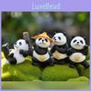 Panda Kung Fu Cartoon Figure Model Desktop Decoration Collectibles Toys Statue