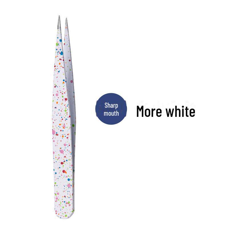 Пинцет для бровей из нержавеющей стали толщиной 1,2 мм со скошенной кромкой для точного удаления волос