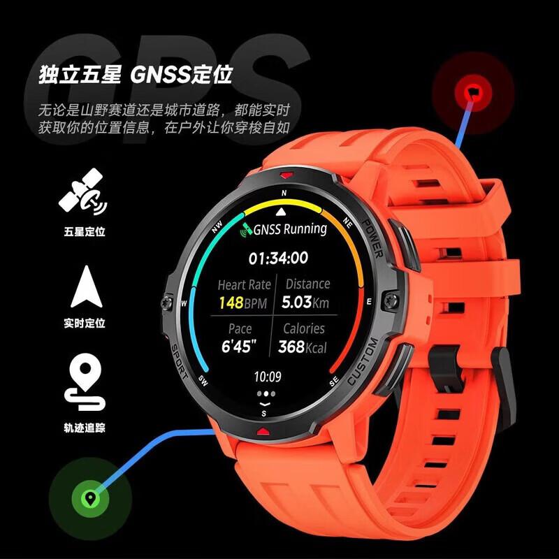 Мультиспортивные GPS-смарт-часы (Китайская версия)
